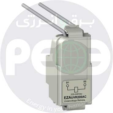 رله آندر ولتاژ کلید اتوماتیک فیکس اشنایدر با ولتاژ 200 تا 277 ولت AC سری EZC100