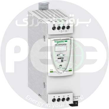 منبع تغذیه اشنایدر الکتریک 120 وات 24 ولت DC با ولتاژ ورودی 100 تا 500 ولت و خروجی 5 آمپر