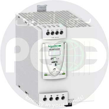 منبع تغذیه اشنایدر الکتریک 380 وات 24 ولت DC با ولتاژ ورودی 380 تا 500 ولت و خروجی 20 آمپر
