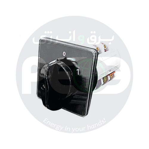 کلید گردان سه فاز یکطرفه G-63A توان ره صنعت